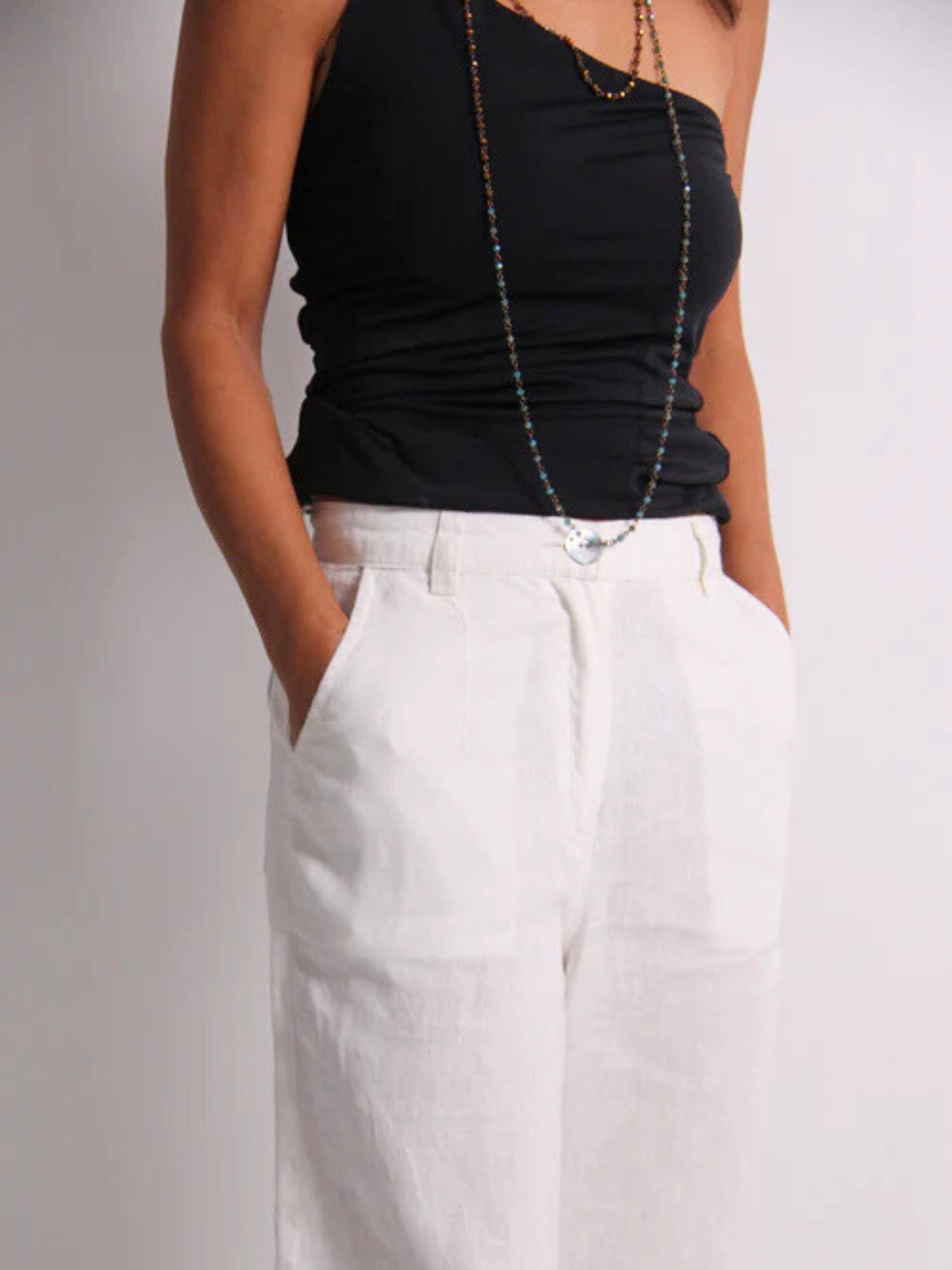 Everyday Relaxed Linen Trousers