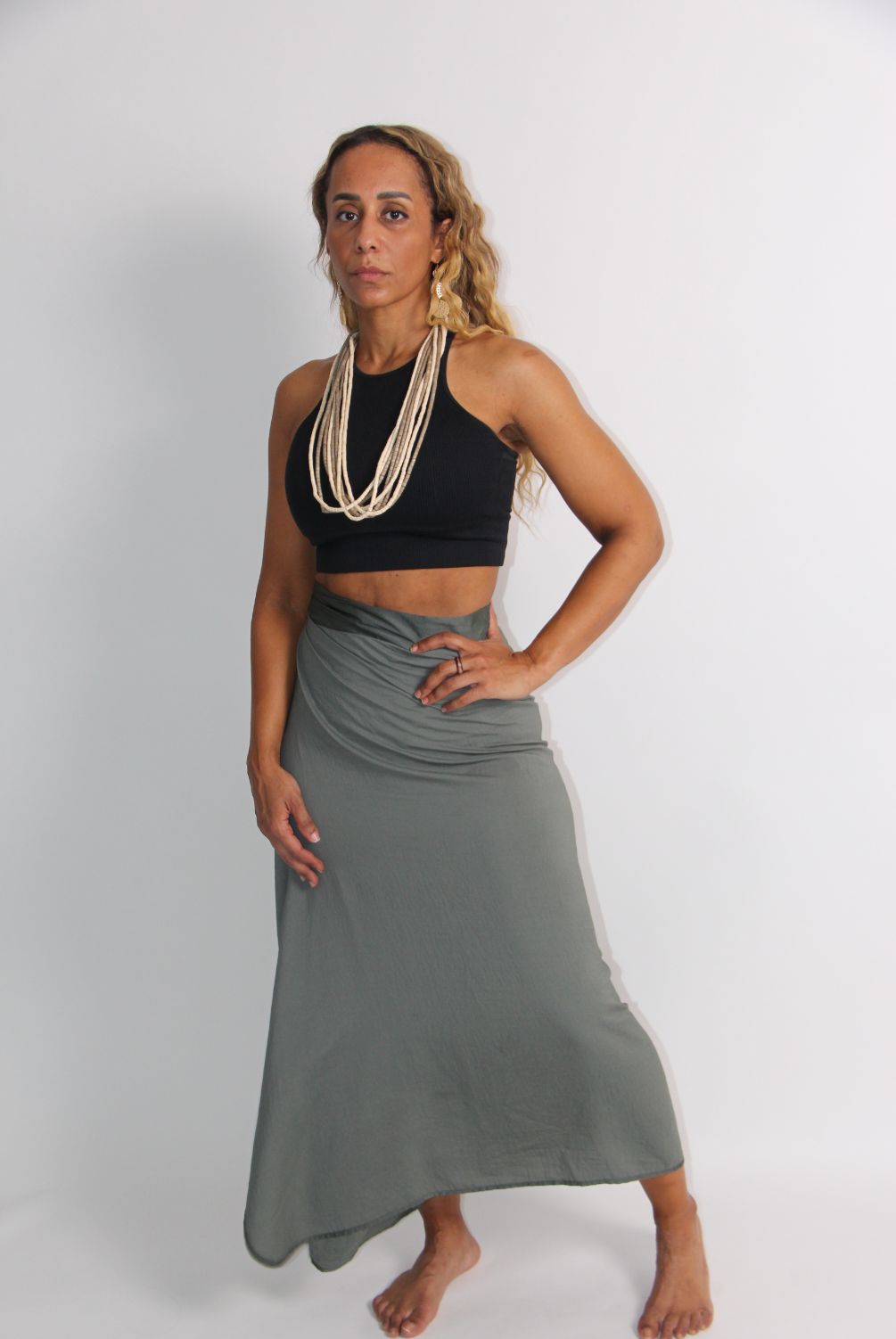 Soft Wrap Skirt