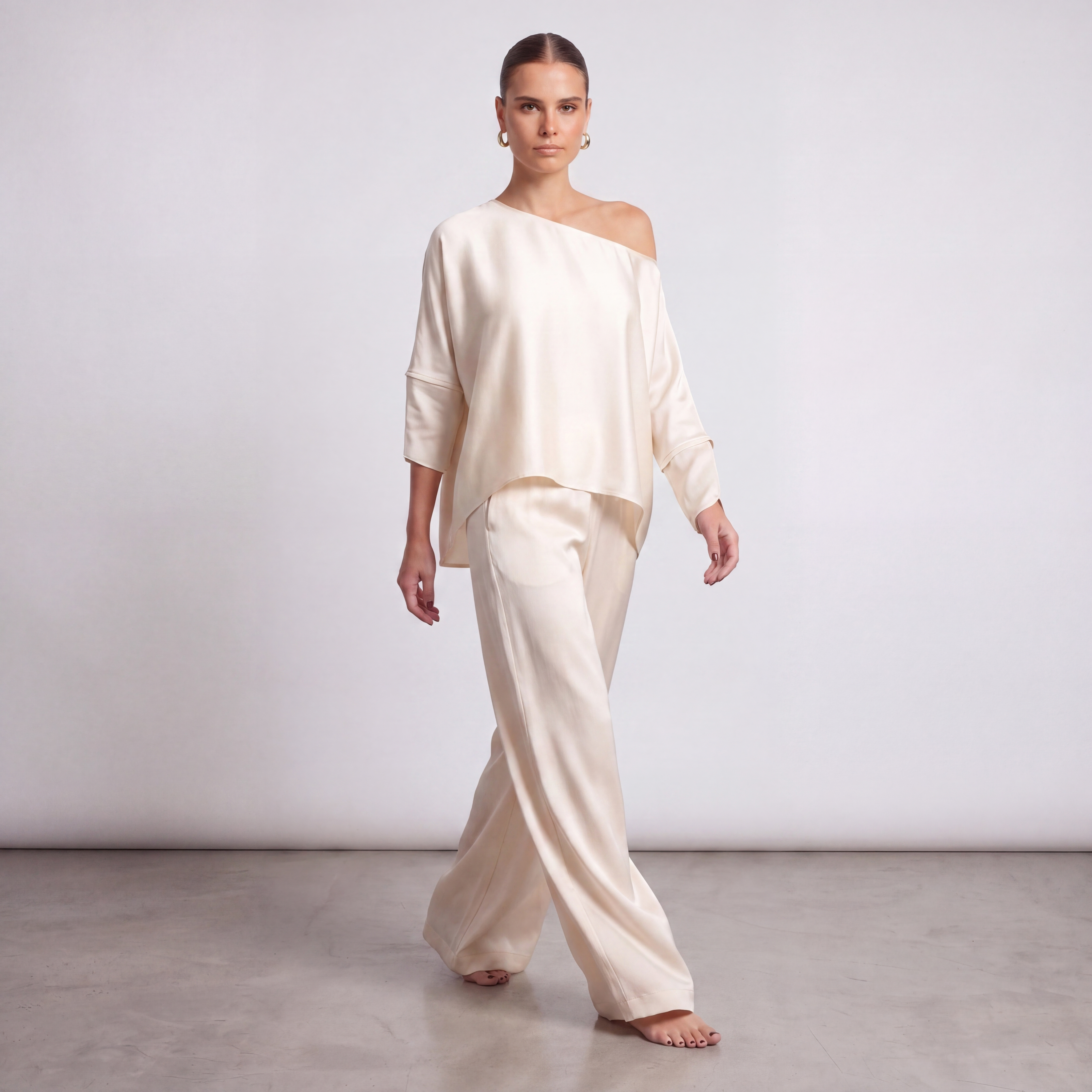 Cha Cha Jumpsuit - Soft Ivory Set