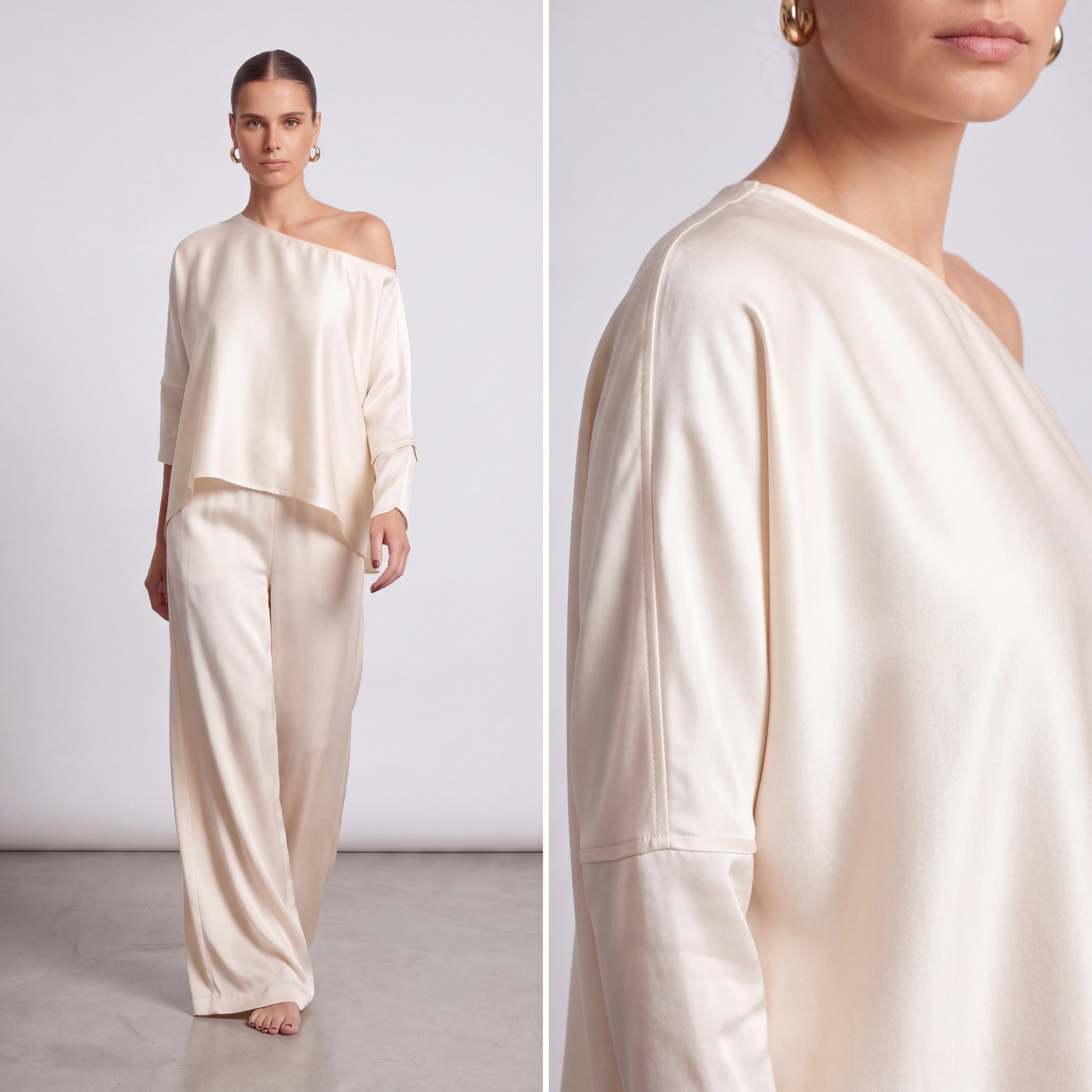 Cha Cha Jumpsuit - Soft Ivory Set