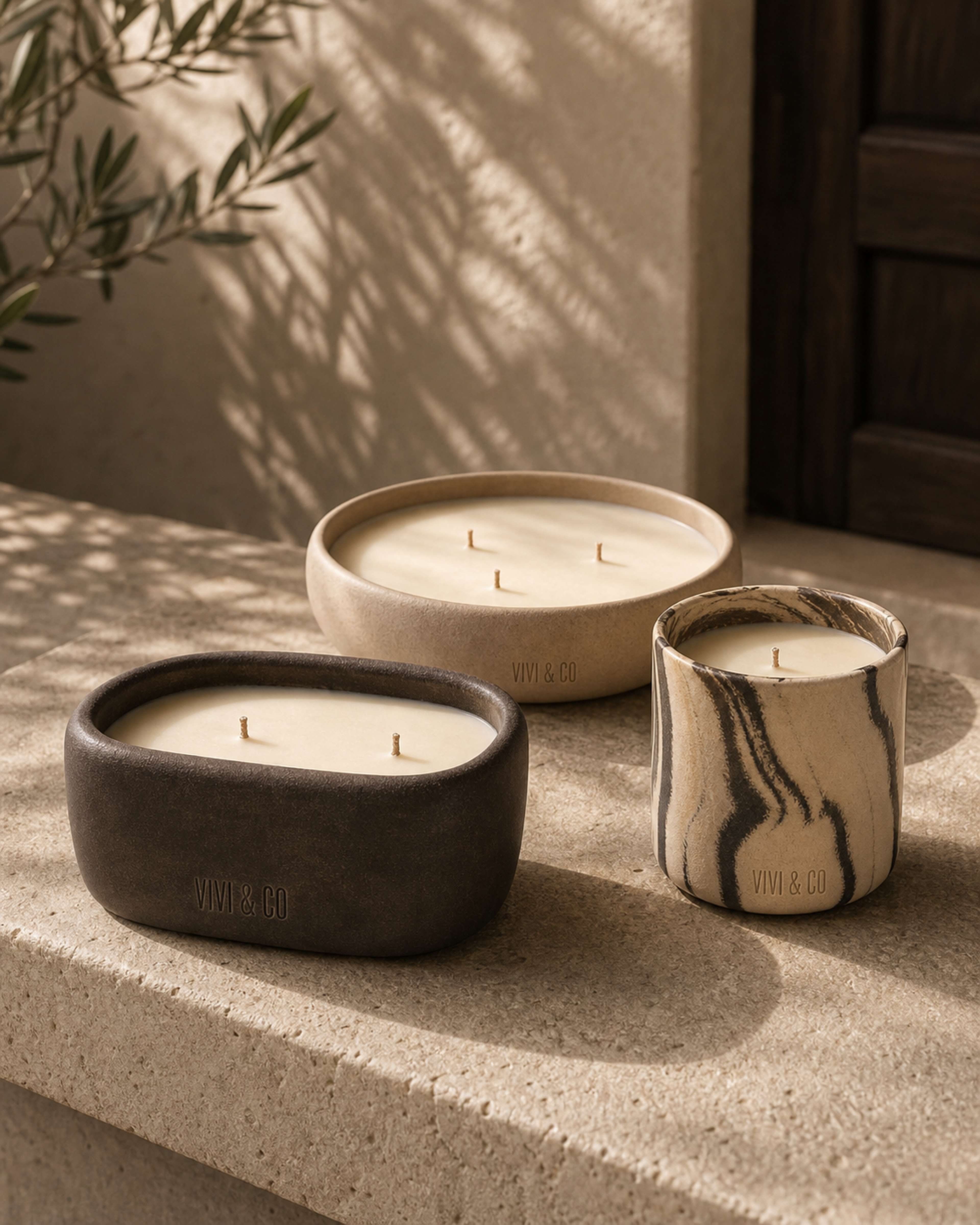 The Desert Dance Candle - Rose with Oud