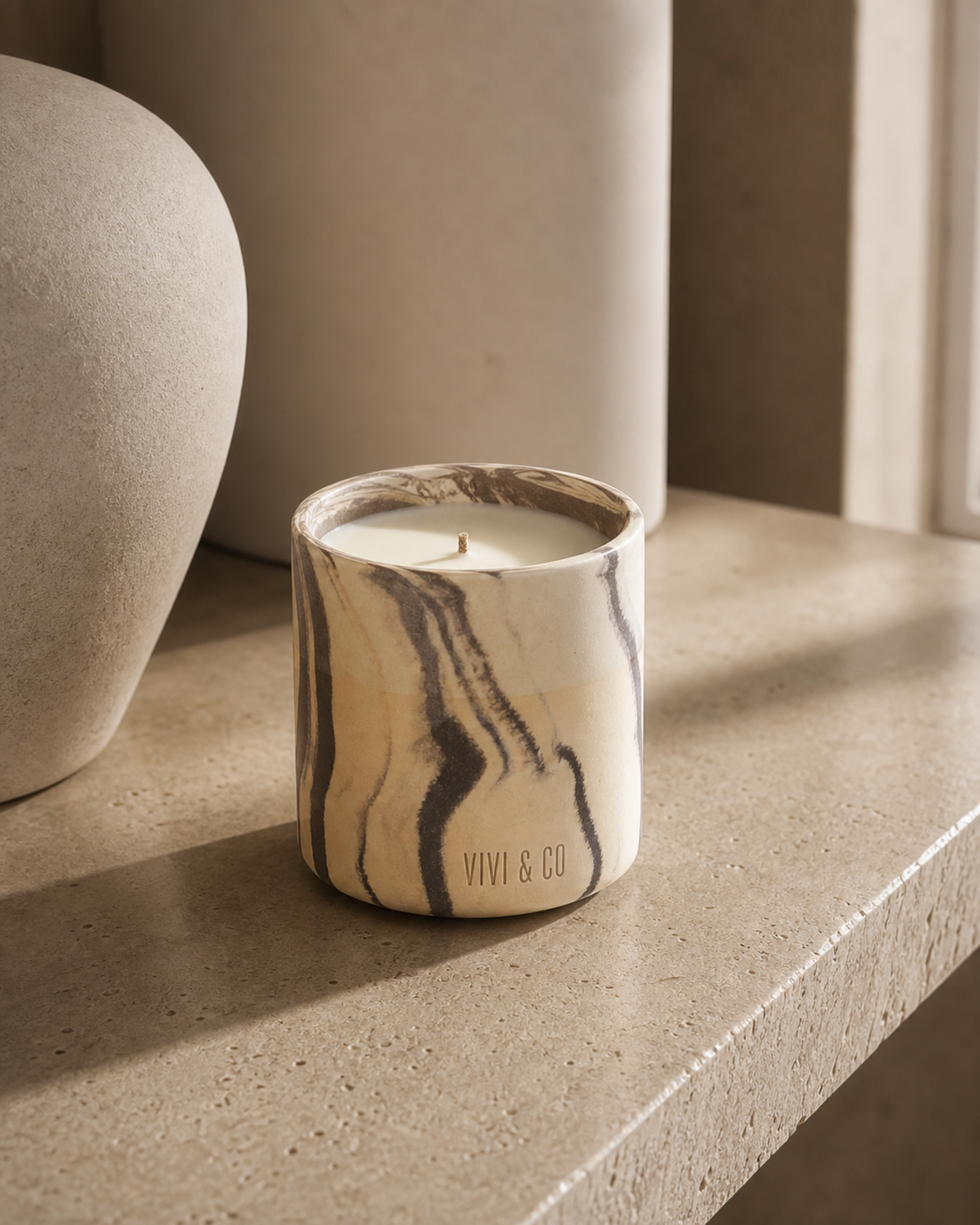 The Desert Dance Candle - Rose with Oud