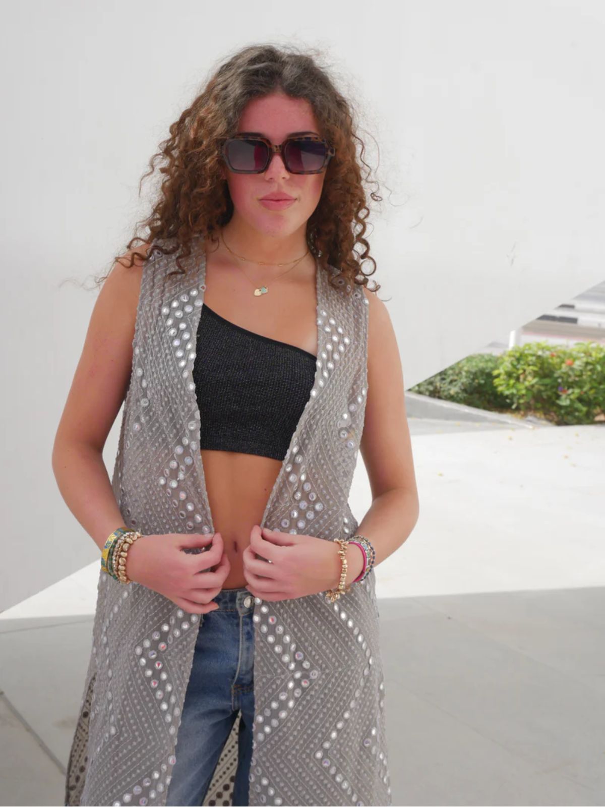 Grey Silver Gilet - Limited Edition