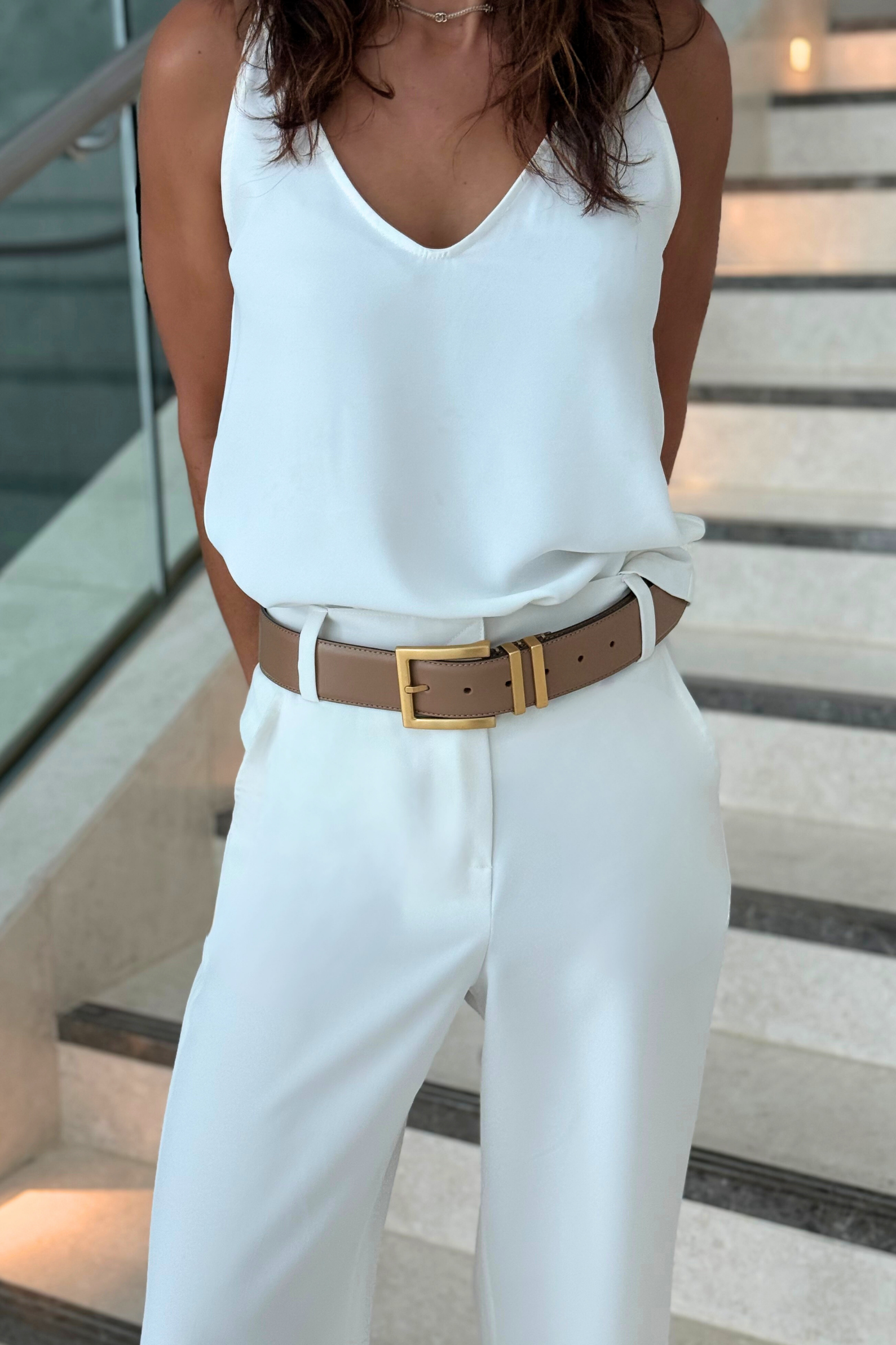 White Cami Top