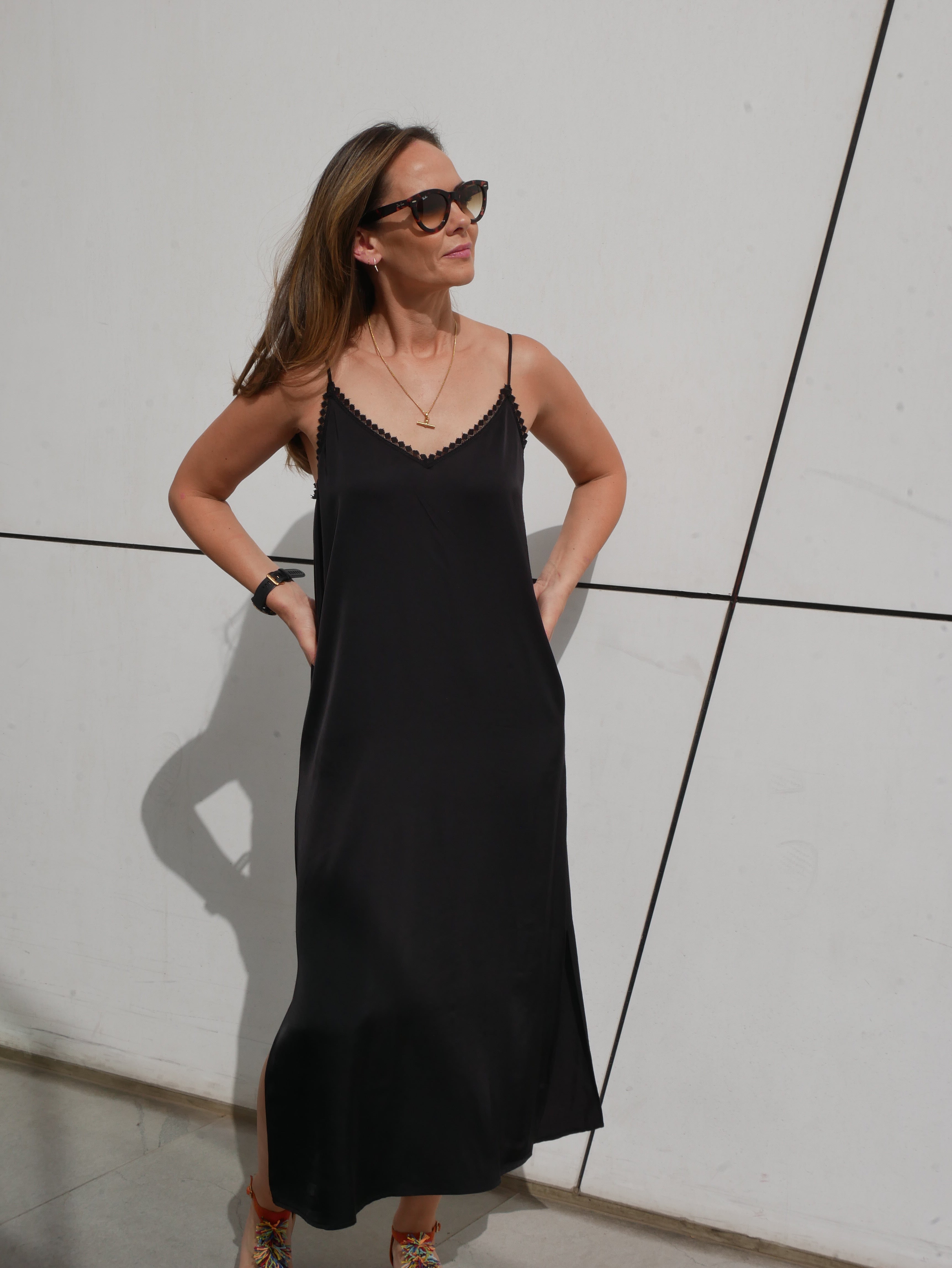 Onyx Cami Dress
