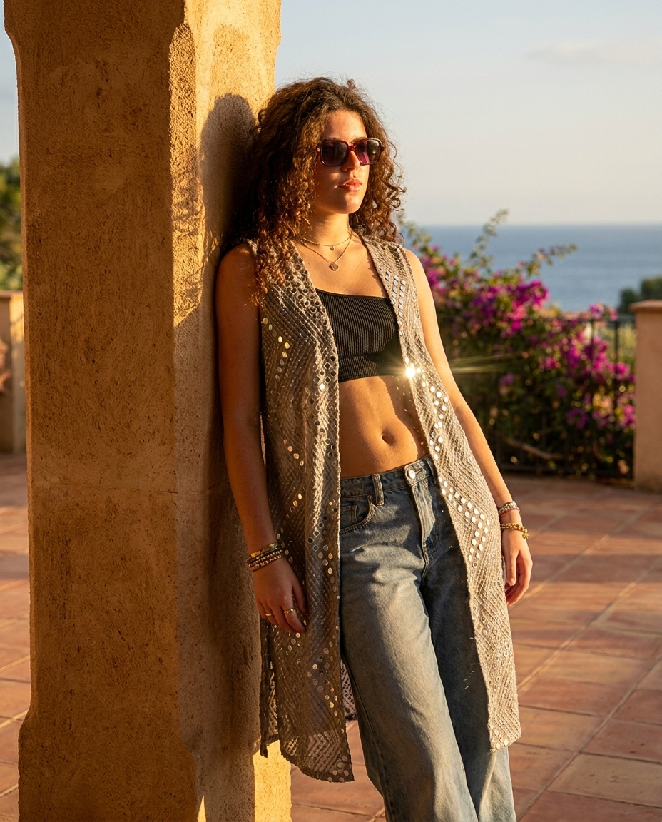 Grey Silver Gilet - Limited Edition