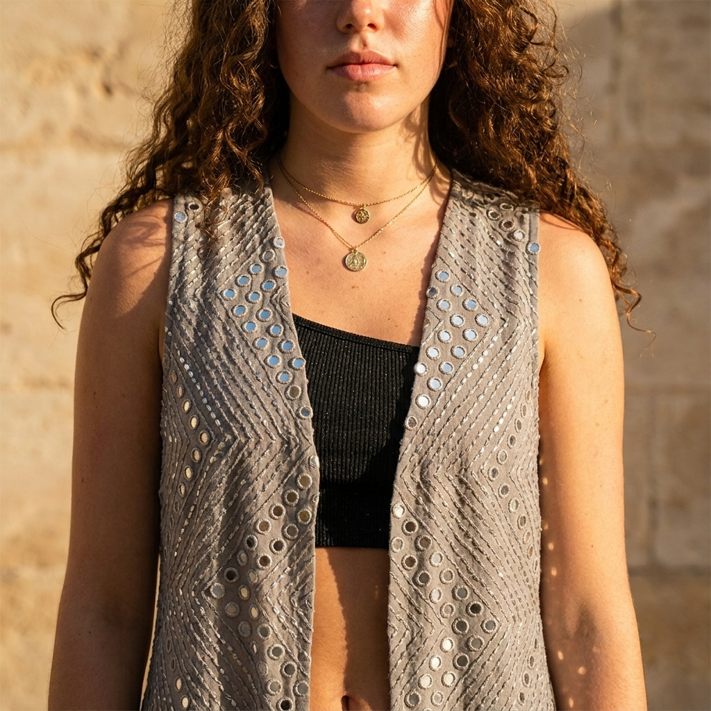 Grey Silver Gilet - Limited Edition